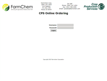 Tablet Screenshot of cps.farmchem.com